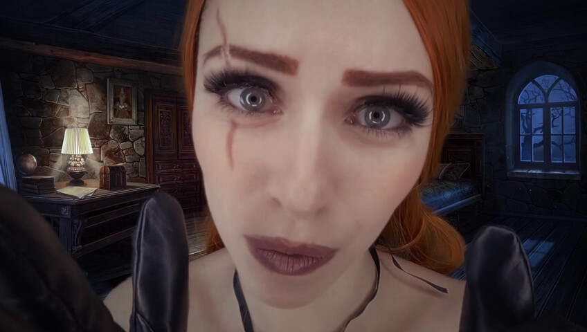 Egilea ASMR - Vampire hunter kisses you