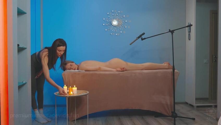 ASMR Massage - 18 Aug 2025 -Back & Buttocks - Massage With Cream By Adel