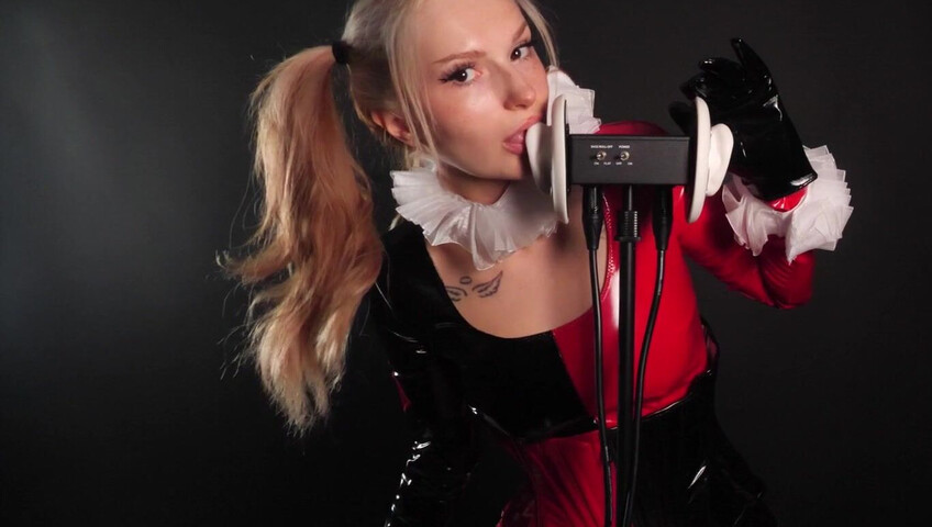 Busy B ASMR - 27 Aug 2025 - Exclusive ~ Harley Quinn Ear Eating