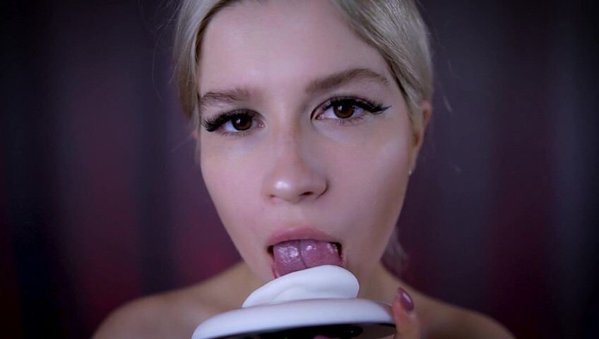 Lerka ASMRka — Slow, Wet, Sensual Licking