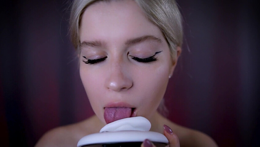 Lerka ASMRka — Slow, Wet, Sensual Licking