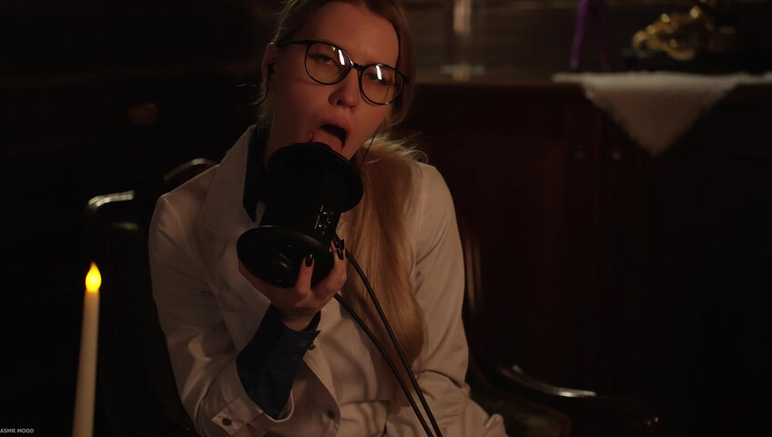 MOOD ASMR - 19 October 2025 - ASMR Dr. Harleen Quinzel | Breath, Kisses, Echo