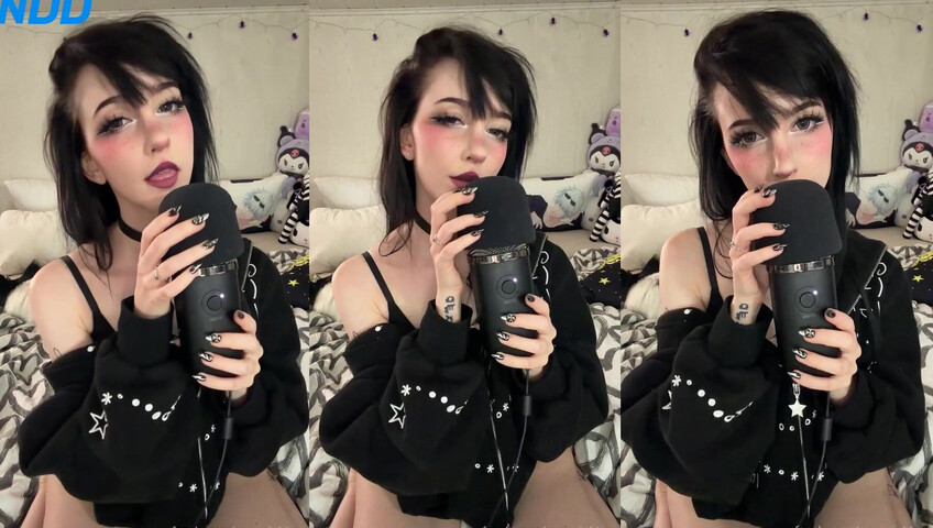 NanaNightray - 15 October 2025 - ASMR | Long Mic Pumping | Wet Mouth Sounds & Kisses