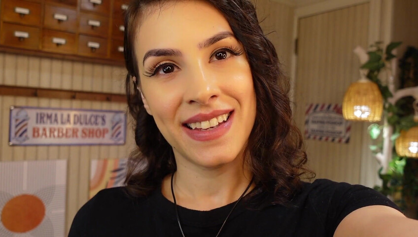 Irma La Dulce - 26 July 2025 - Thunderstorm Blackout- MILF Barber LOVESTORY 18+