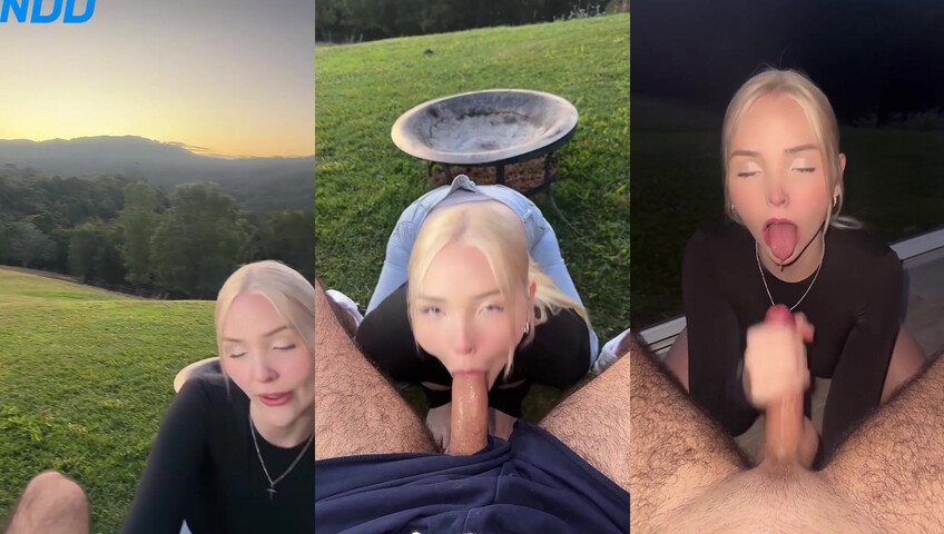 ASMR Network - Backyard Blowjob- Intimate Whispers & Outdoor Sounds