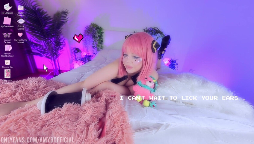 ASMR AmyB - 3DIO Wet & Messy Ear Licking | [ SPY x FAMILY Cosplay ]