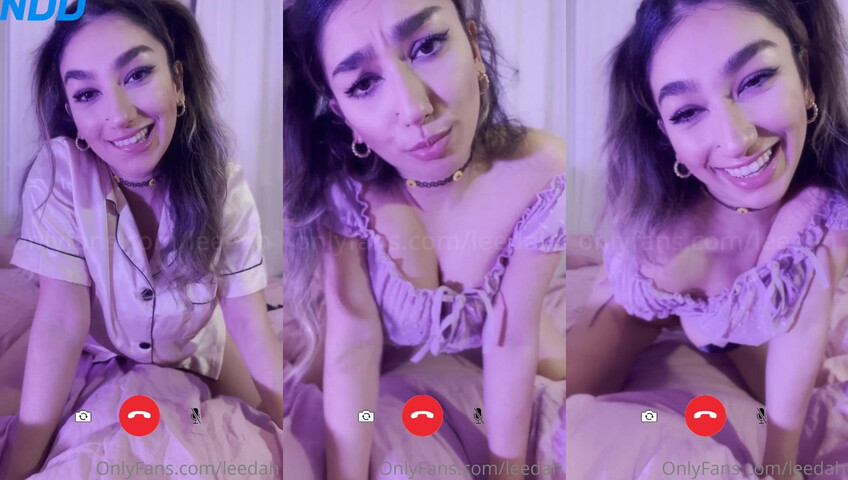 Leedah ASMR - Sexy facetime with your slutty girlfriend