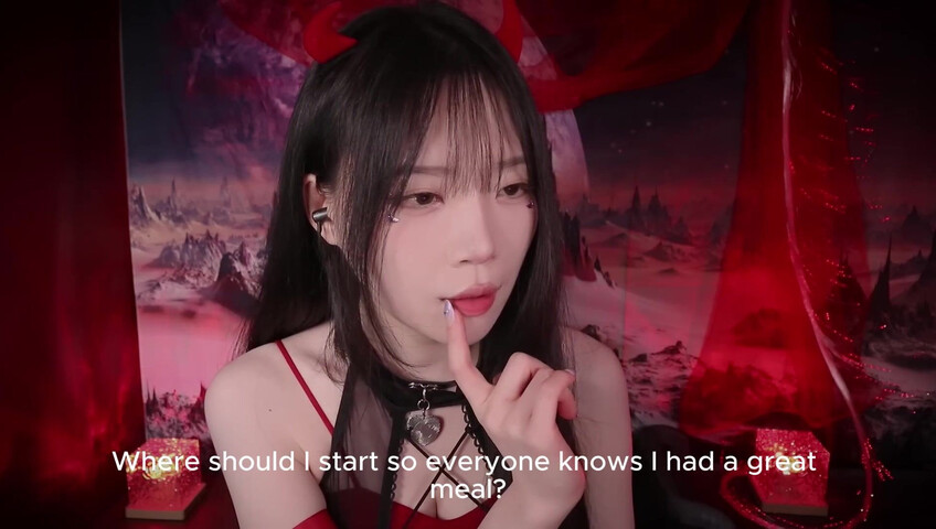 ASMR Nara - 6 Aug 2025 - Hey…I Came to Feed on Your Energy | Succubus + Mouth Sounds