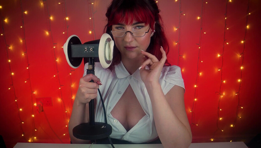 SacredXO - ASMR Earlicking & Audio Panning - Deep Licking & Fluttering