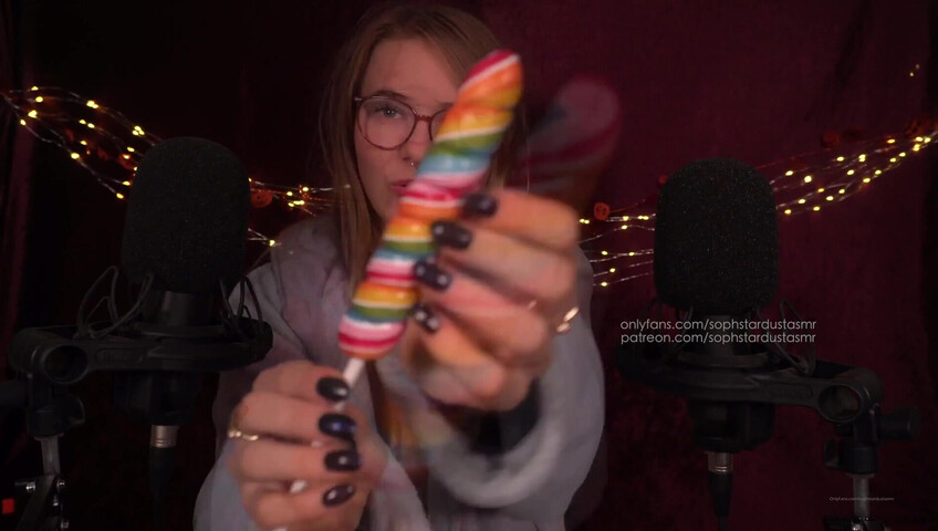 Soph Stardust ASMR - 9 Aug 2025 - Lollipop Play in My Sexy Lingerie