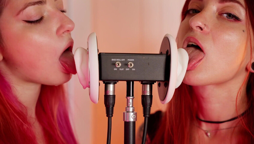 The Sounds of Girls - 20 October 2025 - ASMR Double Vally + Yori Wet Spit Ear Licking