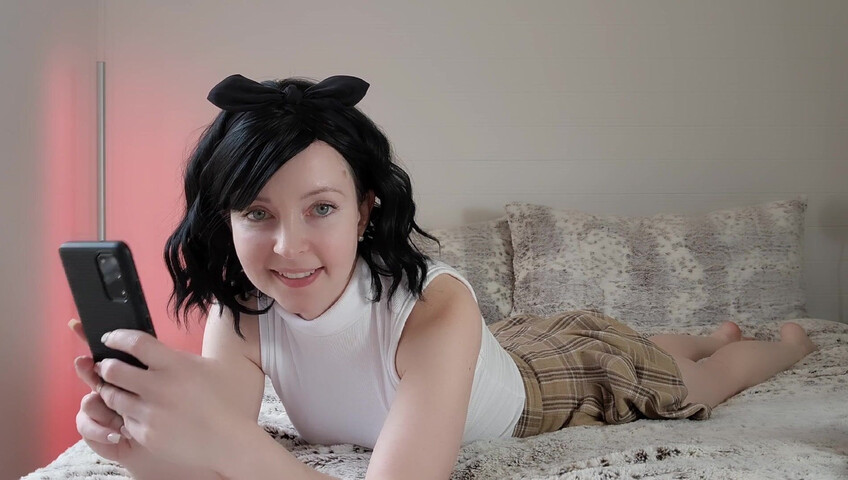 Tinyfeettreat - Blowjob and Footjob From Your step-sister​