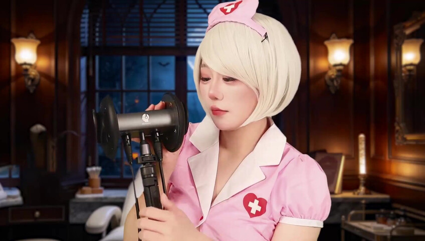 Uying | Yui ASMR - 12 Oct 2026 - Halloween Nurse Ear Licking & Mounth Sounds