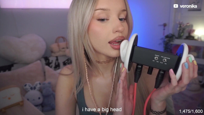Veefroggy / Veronika ASMR - 20 Oct 2026 - Slow and Soft Ear Licking