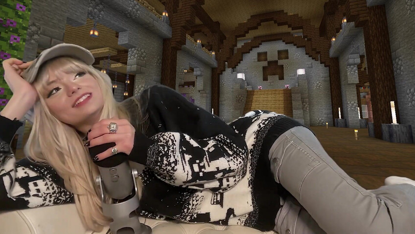 Emma's MySpace - 6 Feb 2026 - ASMR in Minecraft Castle (PATREON VIDEO)
