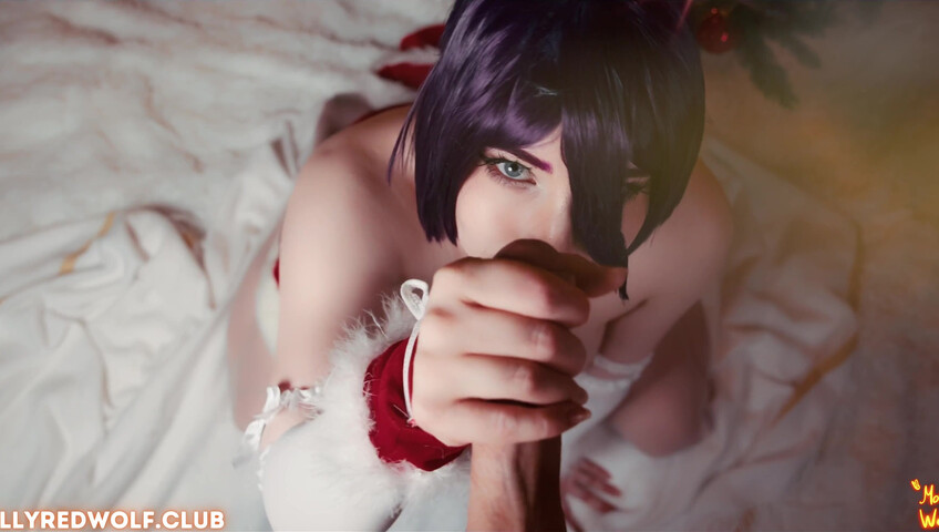 MollyRedWolf - Chainsaw Man: Reze's Naughty Xmas with cum on feet