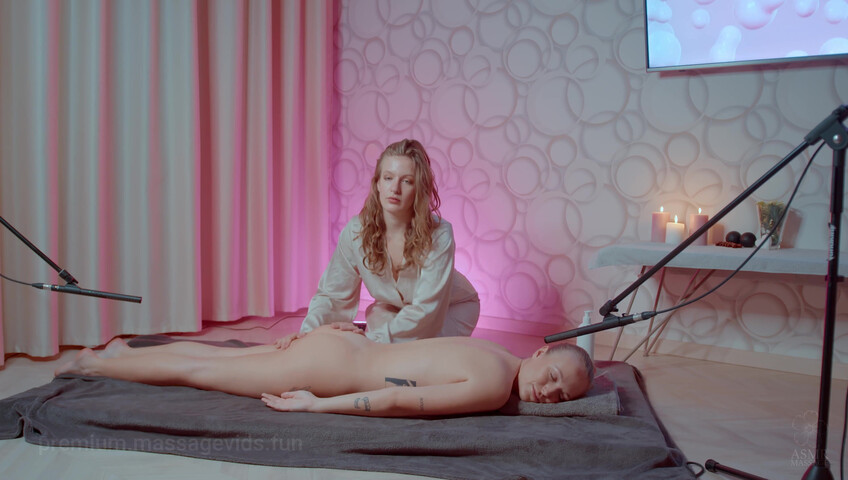 ASMR Massage - 20 Feb 2026 - Back Body Connection Massage by Yolana to Caroline