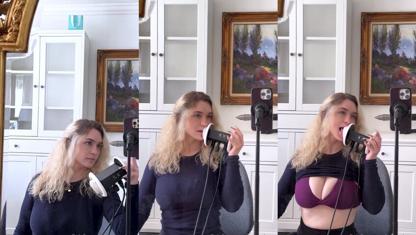 Rose ASMR - Ear Licking & Mouth Sounds | So Excited To Share this Little Video with You