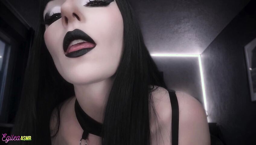 Egilea ASMR - 29 March 2026 - [EXCLUSIVE VIDEO] Your Goth Girlfriend Puts You to Sleep with Kisses