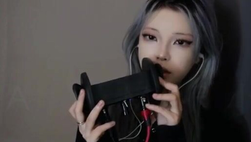 Bean Bun_ASMR - 3DIO Tapping & Scratching