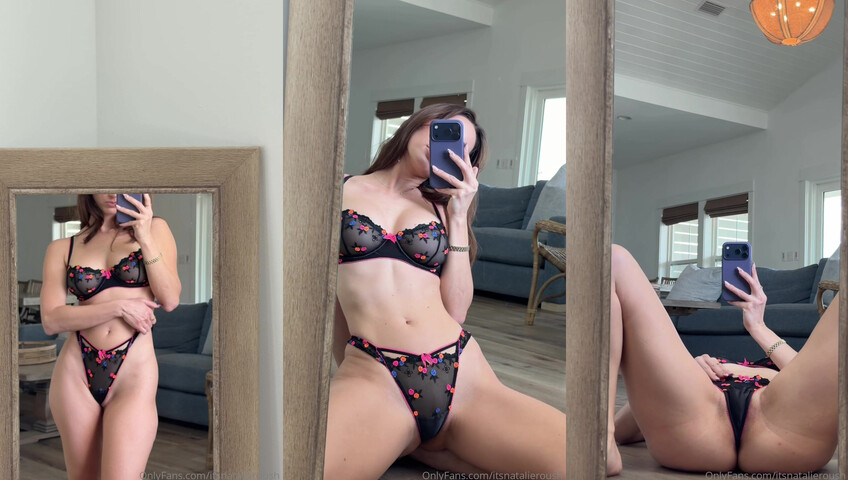 Natalie Roush - 29 June 2026 - Show You My New Sexy Lingerie