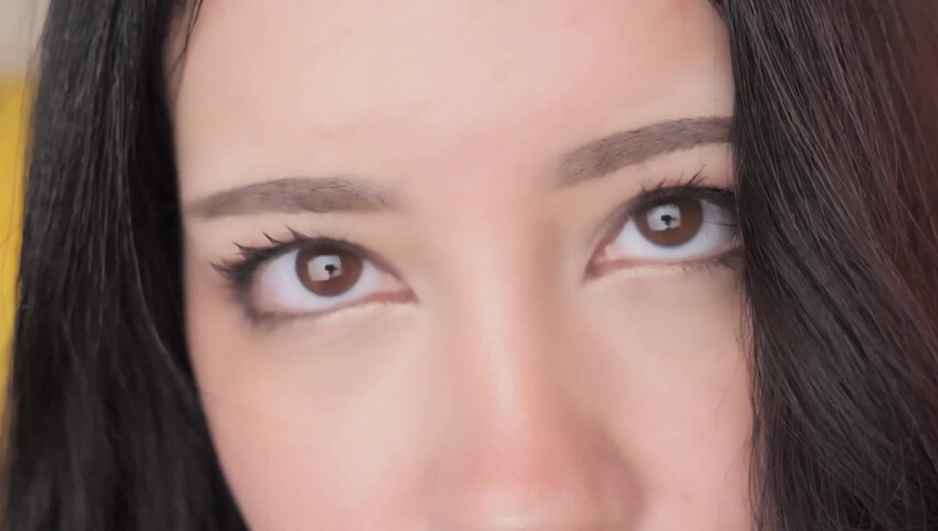 Shiny ASMR - Ear Licking with Eye Contact